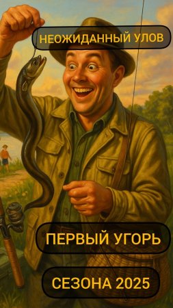 ОНО СЛУЧИЛОСЬ! Первый угорь на донку в 2025 году!