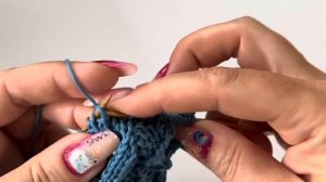 Шок! Роскошный 3D узор!  Beautiful knitting pattern for blanket