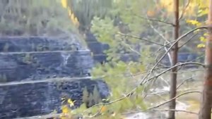 Раскопки под прикрытием карьера