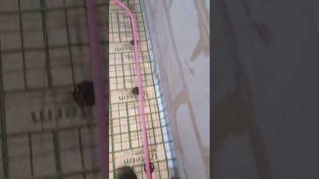 Монтаж корейского тёплого пола, отопление дома