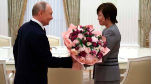 Владимир Путин принял в Кремле вдову бывшего Премьер-министра Японии Синдзо Абэ – Акиэ Абэ
