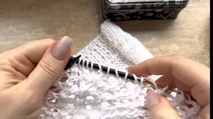 Летний шик: ТОП спицами «Восходящая звезда»! V -вырез   Chic crochet summer top