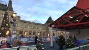 Каток и ярмарка на Красной площади 2015