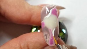 Растекашки. Идеи летнего маникюра 2024./ Manicure ideas summer 2024.