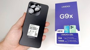 UMIDIGI G9x Стильный смартфон с плавным 90 Гц экраном