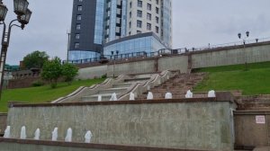 ЧЕТЫРЕ ЯРУСА НАБЕРЕЖНОЙ ГОРОДА ТЮМЕНИ. Сквер Борцов Революции.
