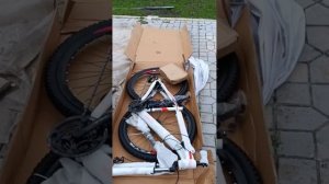 распаковка велосипеда TXC с Китая