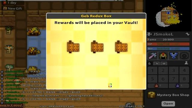 RotMG-Выпал джекпотOPENING