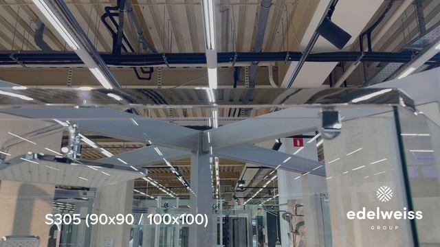 Душевой уголок Black  White S305