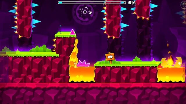 Сегодня я прошел свой первый Демон в Geometry Dash смотреть онлайн