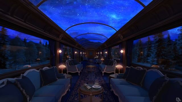Train Sounds for Sleep & Relaxation | 10 Hour Luxury Train Ride