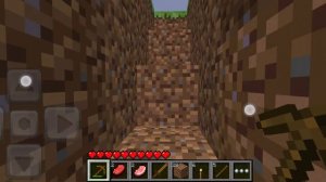 вырыл шахту))))