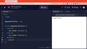 33 - Switch Statements