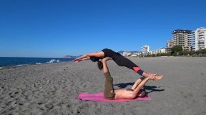 Акро - йога в Турции.