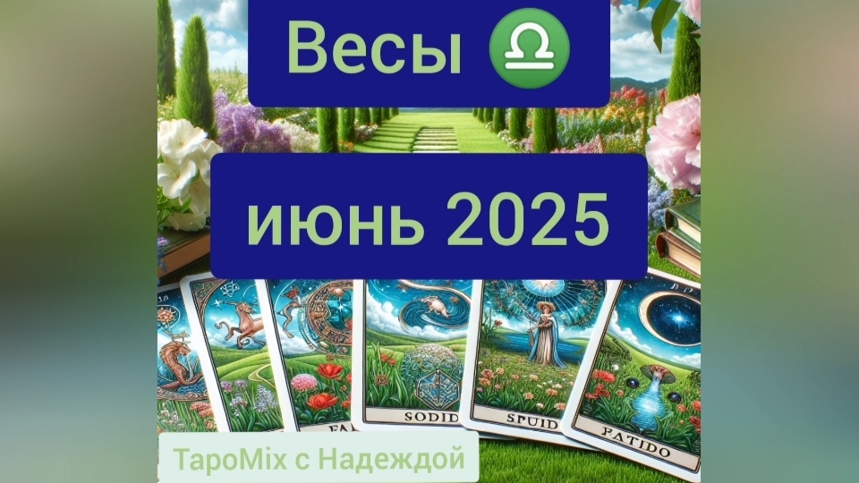 Весы ♎, июнь 2025