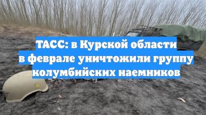 ТАСС: в Курской области в феврале уничтожили группу колумбийских наемников