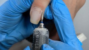 Обработка кутикулы фрезой пламя