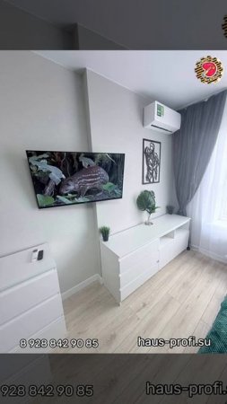 🏚Новороссийск, ЖК «Аврора-2»
Ремонт под ключ площадью 41 кв/м🔑
 ✅Вариант отделки -  «Стандарт».
