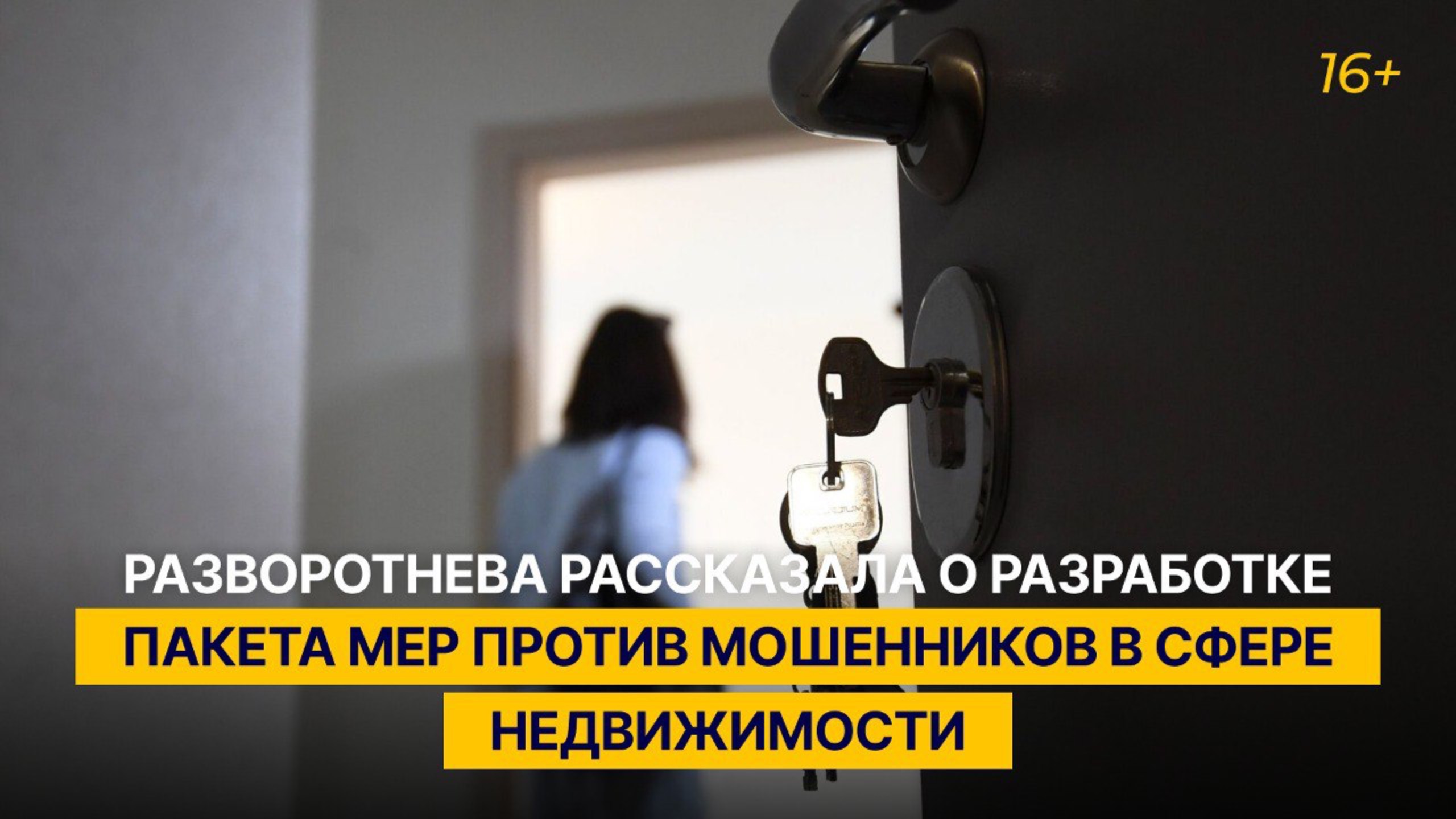 Разворотнева рассказала о разработке пакета мер против мошенников в сфере недвижимости