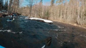 ПРОШЕЛ ЛОСЕВСКИЙ ПОРОГ НА САПЕ. Сплав по реке ВОЛЧЬЯ