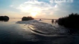 Yamaha XL 1200 - закат на р. Амур