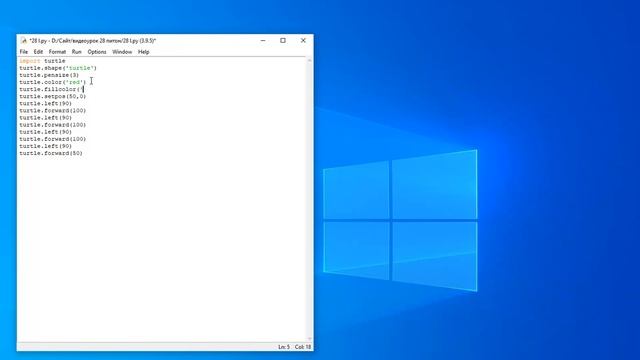 Урок 28. Изучение и изменение готовых программ (Python) смотреть онлайн