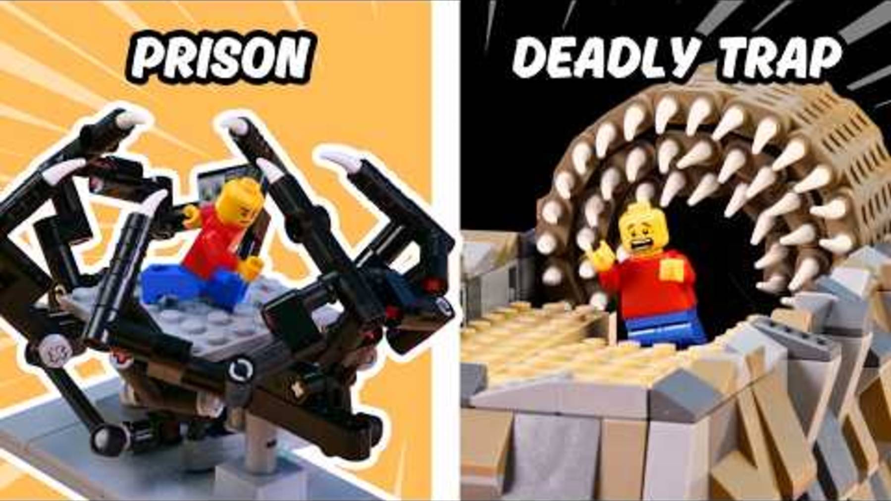 Я Сбежал Из БЕЗУМНЫХ Тюрем LEGO!