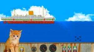 Крушение КОРАБЛЯ ! Британик ! Floating Sandbox Britanik