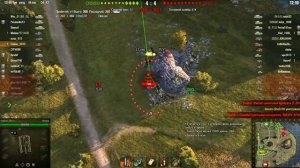 World of Tanks Бой на британском установке Bishop (Часть 2)