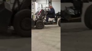 Минитрактор микроб после установки двигателя 15 лс.