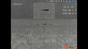 Охота на лис в кукурузном поле с тепловизором Lesnik 650L