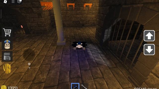 проходим побег от бари lego в roblox