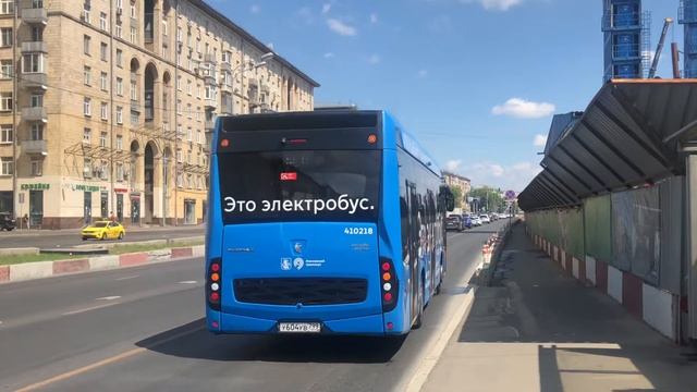 КАМАЗ-6282 410218 На Ленинском проспекте смотреть онлайн