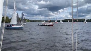 Как проходят регаты: чемпионат Московской области среди крейсерских яхт.