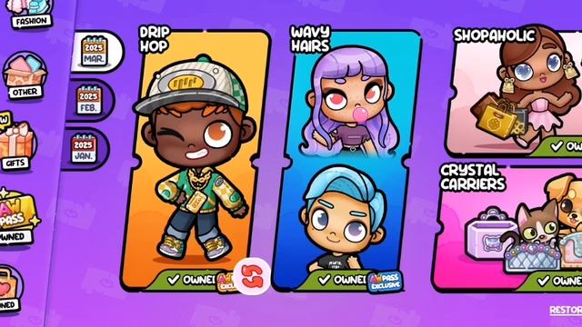 КАК НОЙТИ ВОЛОСЫ ДЛЯ ДЕТЕЙ В /AVATAR WORLD /РУТИНА СЕМЬЯ 👨? смотреть онлайн