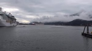 Аляска.Столица г.Джуно.Турист-Гидропланы.Август 2019.Хо?