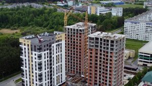 Ход строительства ЖК «Чемпион парк», май 2025 г.