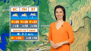 Прогноз погоды на 1 июня в Новосибирске