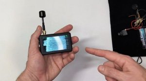 FPV приймач відео з FPV дрона 5.8G 40каналів фпв 3дюйми екран