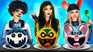 Тим Тин : Баба Чопс VS Икки Ликки VS Туйли! Кулинарный Челлендж Кошмарных Зверьков! ТИМ ТИН