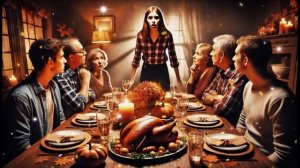 На ужине Дня благодарения моя СЕСТРА встала и о