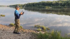 Рыбалка и отдых с сыновьями на Оке