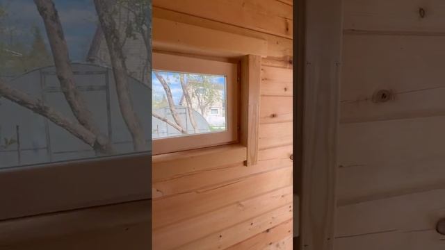 Баня с верандой из бруса! Компактный размер смотреть онлайн