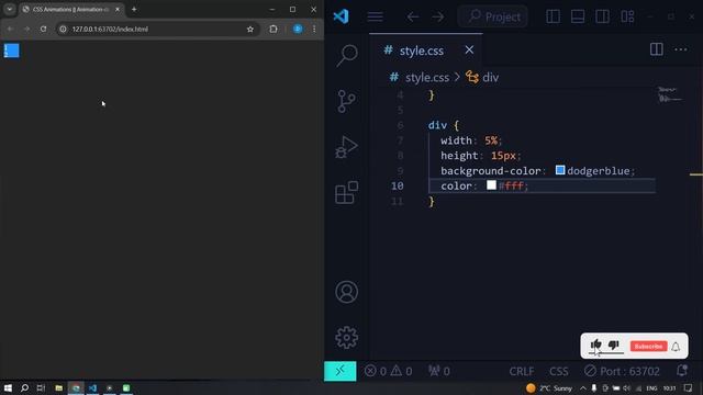 Свойство animation-delay в CSS || Animation-delay property in CSS || Full CSS course смотреть онлайн