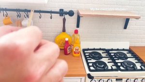 Miniature kitchen set installation ✨ASMR ✨Re-ment collection✨