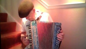 Живет моя отрада = Zhivot moya otrada Russian song on accordion