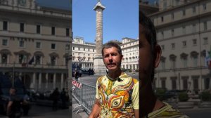 Не давай эмоциям управлять тобой. Колонна Марка Аврелия в Риме. Психологический туризм.