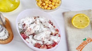 Жаркое из говядины с горохом