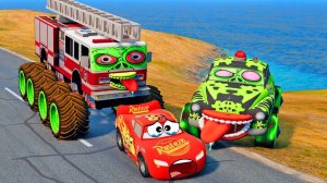 Увлекательные мультики про машинки в игре! Мультики про тачки! Крутые машинки!