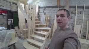 Деревянная лестница в Московскую область.